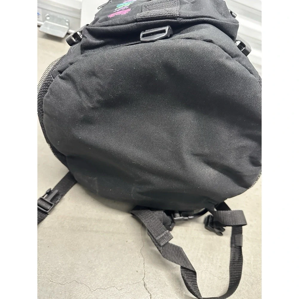 Space Invaders Taito 2020 Large Backpack Black Retro Arcade Gaming Bag
